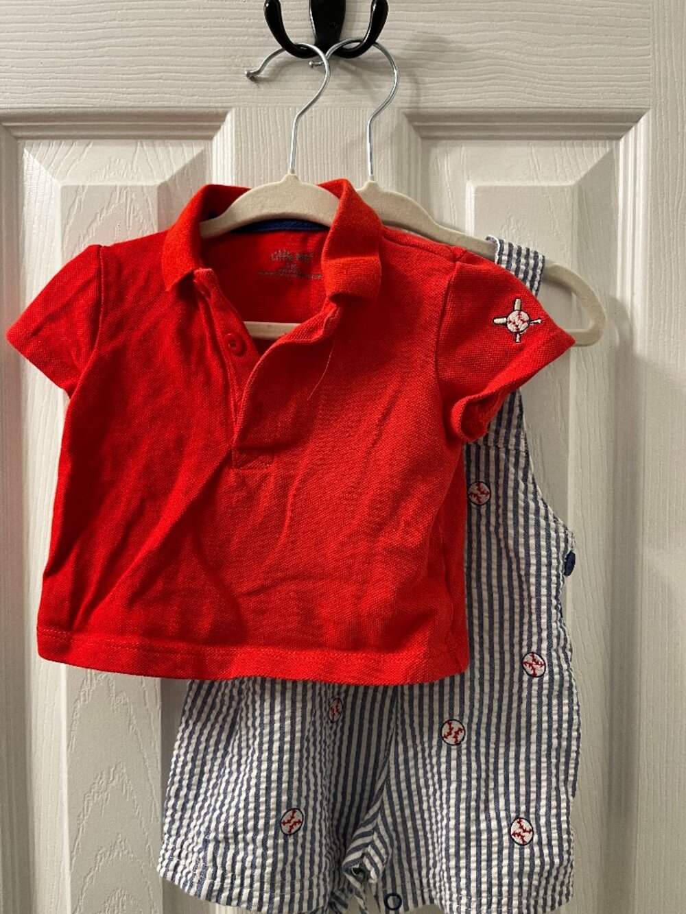 Little Me Two Piece Baseball Set 6M